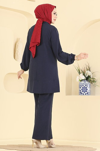 moda selvim Combined 2950SL432 Navy Blue - Thumbnail