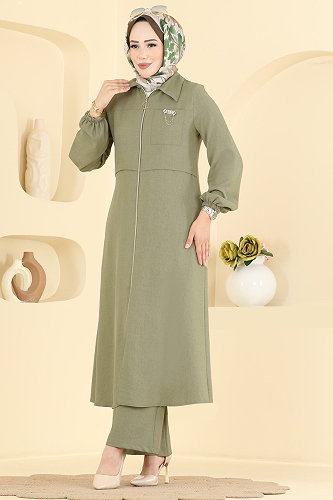 moda selvim Combined 2955SL432 Almond Green - Thumbnail