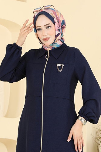 moda selvim Combined 2955SL432 Navy Blue - Thumbnail