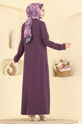 moda selvim Combined 2956SL432 Dark Lilac&Stone - Thumbnail