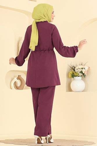 moda selvim Combined 2957SL432 Burgundy - Thumbnail
