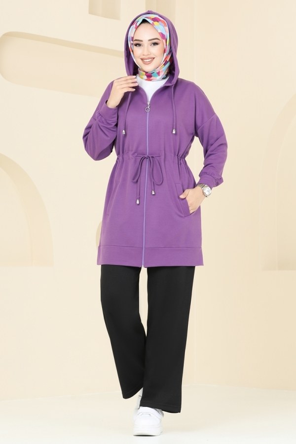 Combined 296DVL817 Lilac & Black - 1