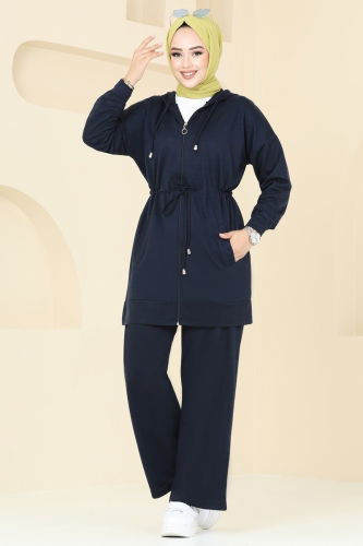 moda selvim Combined 296DVL817 Navy Blue - Thumbnail