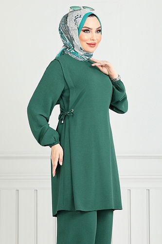 moda selvim Combined 3004BM1076-M Emerald - Thumbnail