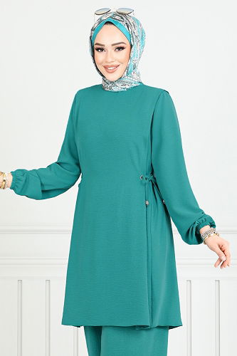 moda selvim Combined 3004BM1076-M Light Petroleum - Thumbnail