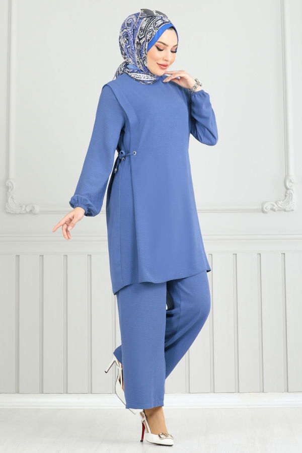 Modaselvim NET 20%+20% DISCOUNT IN THE CARD Combined 3004BM387 Indigo