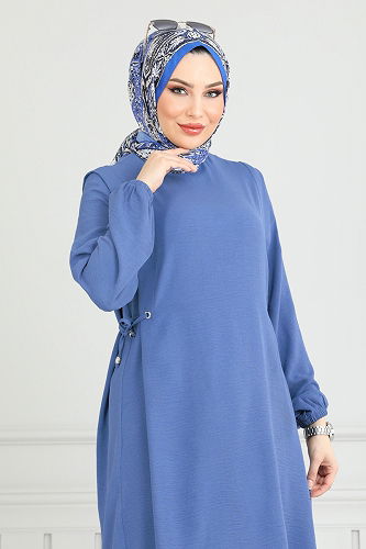 moda selvim طقم ازرق 3004BM387 - Thumbnail