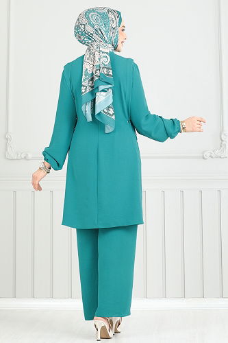 moda selvim Combined 3004BM387 Light Petroleum - Thumbnail