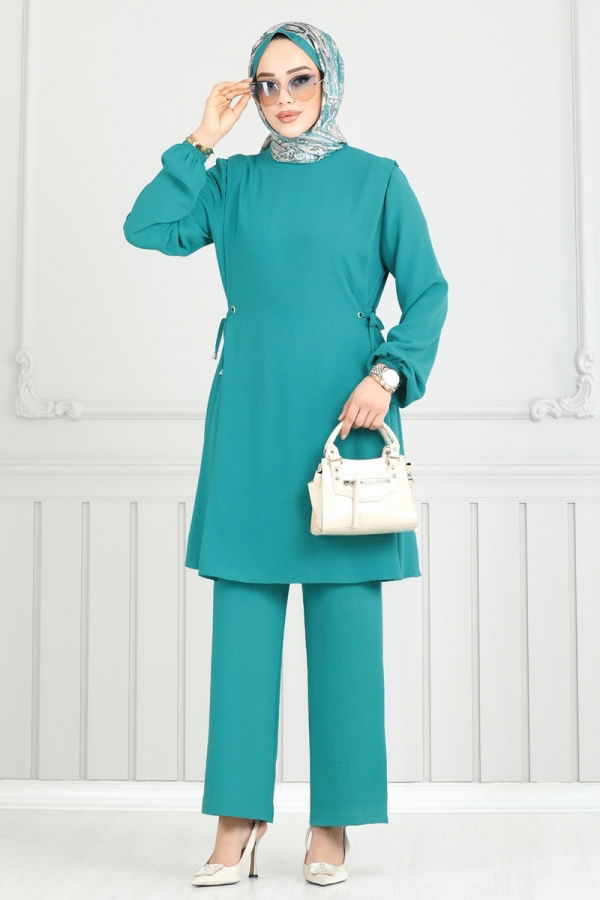 Modaselvim خصم صافٍ20%+20% في سلة التسوق طقم بترولي فاتح 3004BM387