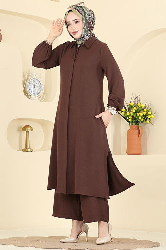 moda selvim Combined 3031SMD1186 Brown - Thumbnail