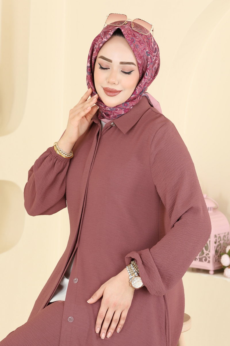 Combined 3031SMD1186 Dark Rose Dusky - Moda Selvim