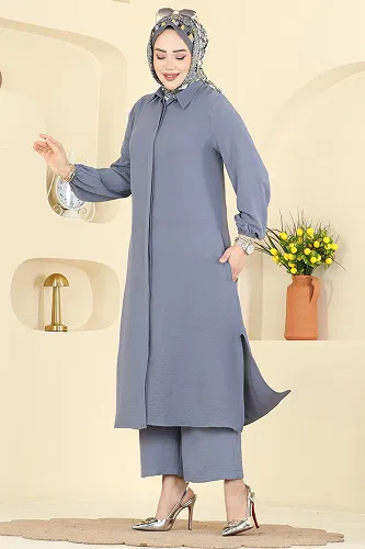 moda selvim Combined 3031SMD1186 Gray - Thumbnail