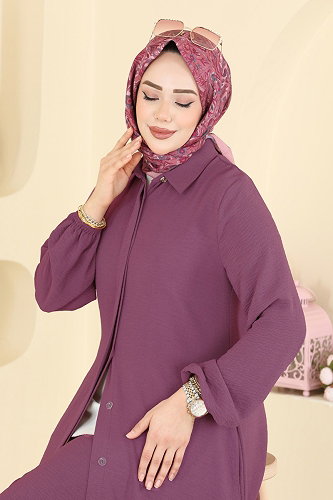 moda selvim طقم توتي فاتح 3031SMD1186 - Thumbnail