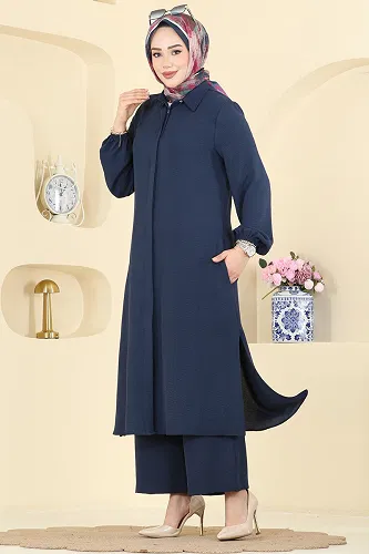 moda selvim Combined 3031SMD1186 Navy Blue - Thumbnail