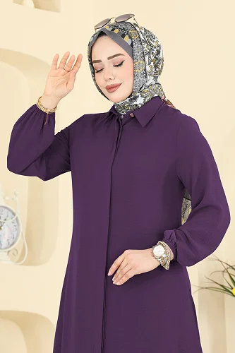 moda selvim Combined 3031SMD1186 Purple - Thumbnail