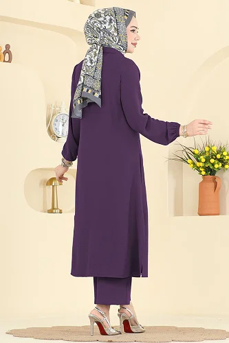 moda selvim Combined 3031SMD1186 Purple - Thumbnail