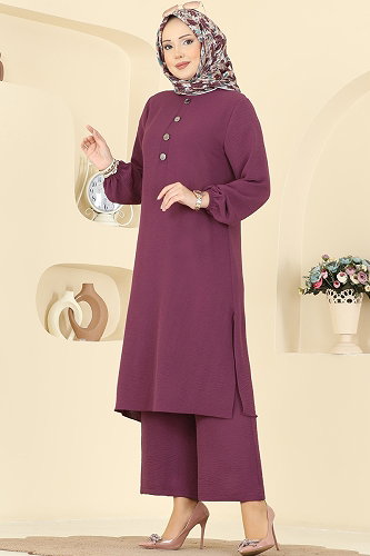 moda selvim Combined 3032SMD1186 Damson - Thumbnail