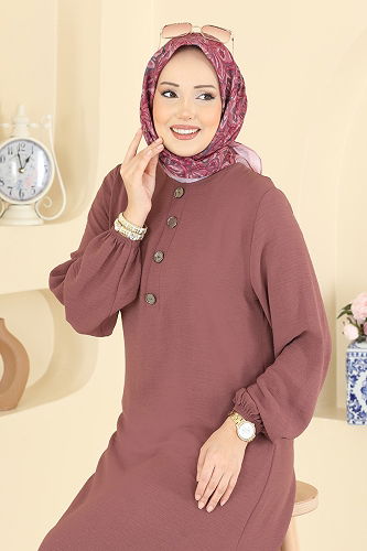 moda selvim Combined 3032SMD1186 Dark Rose Dusky - Thumbnail