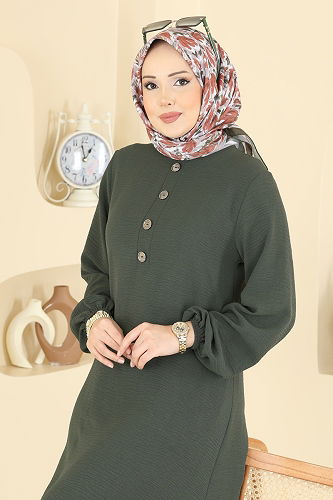 moda selvim Combined 3032SMD1186 Khaki - Thumbnail