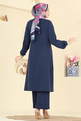 moda selvim Combined 3032SMD1186 Navy Blue - Thumbnail