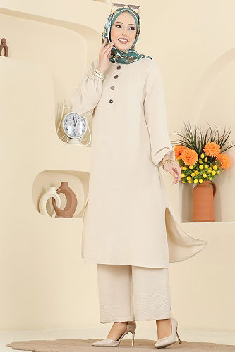 moda selvim طقم بيج 3032SMD1186 - Thumbnail