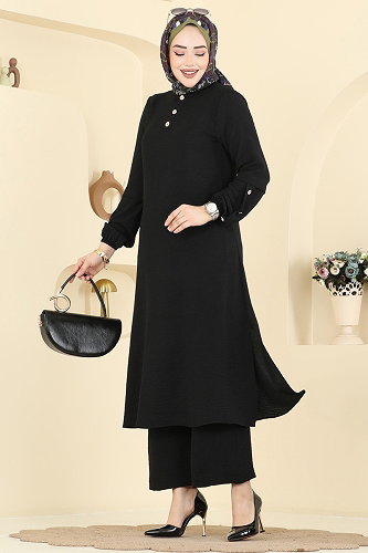 moda selvim Combined 3034SMD1186 Black - Thumbnail