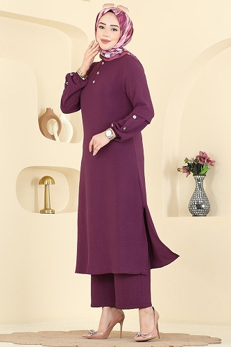 moda selvim Combined 3034SMD1186 Damson - Thumbnail