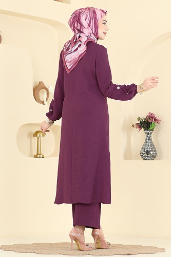 moda selvim Combined 3034SMD1186 Damson - Thumbnail