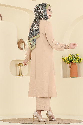 moda selvim طقم بيج 3034SMD1186 - Thumbnail