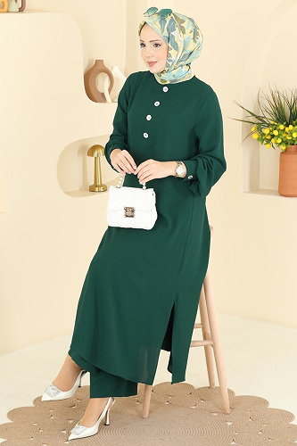 moda selvim Combined 3035SMD1186 Emerald - Thumbnail