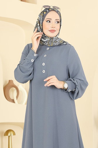 moda selvim Combined 3035SMD1186 Gray - Thumbnail