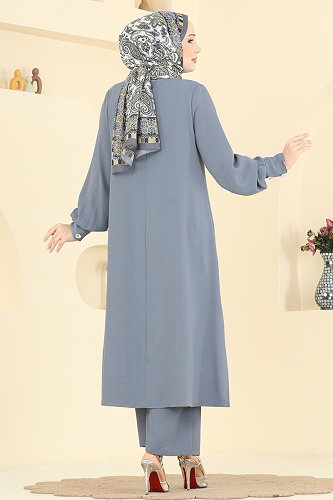 moda selvim Combined 3035SMD1186 Gray - Thumbnail