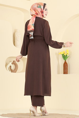moda selvim Combined 3037SMD1186 Brown - Thumbnail