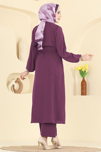 moda selvim Combined 3037SMD1186 Damson - Thumbnail