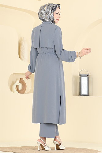 moda selvim Combined 3037SMD1186 Gray - Thumbnail