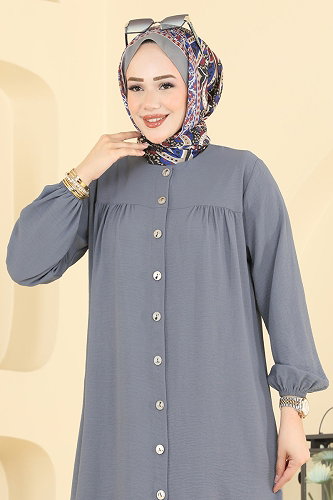 moda selvim Combined 3039SMD1186 Gray - Thumbnail