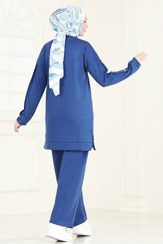 moda selvim Combined 3040HBS856 Indigo - Thumbnail