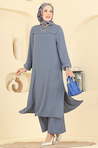 moda selvim Combined 3040SMD1186 Gray - Thumbnail