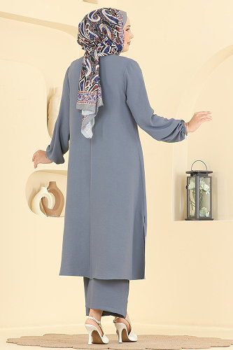 moda selvim Combined 3040SMD1186 Gray - Thumbnail
