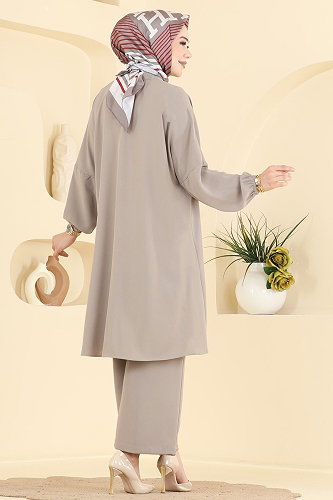 moda selvim طقم بيج 3041SMD1186 - Thumbnail