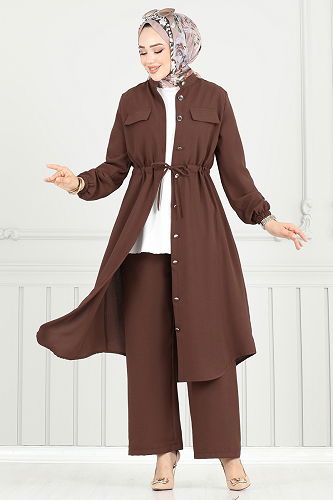 moda selvim Combined 3053KTR750 Brown - Thumbnail