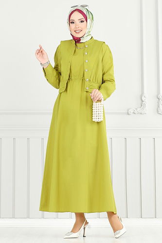 moda selvim طقم فسفوري 3056KTR750 - Thumbnail