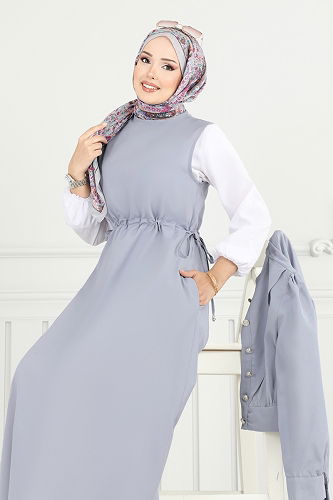 moda selvim Combined 3056KTR750 Gray - Thumbnail