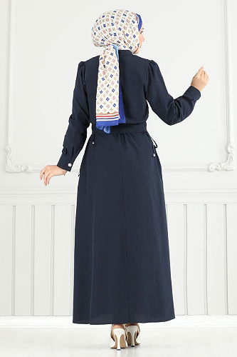 moda selvim Combined 3056KTR750 Navy Blue - Thumbnail