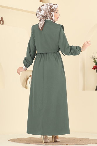 moda selvim Combined 3059KTR750 Khaki - Thumbnail