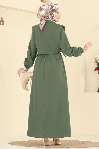moda selvim Combined 3059KTR750 Khaki - Thumbnail