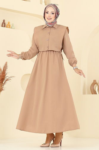 moda selvim طقم لاتيه 3059KTR750 - Thumbnail