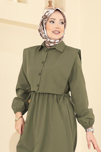 moda selvim Combined 3059KTR750 Light Khaki - Thumbnail