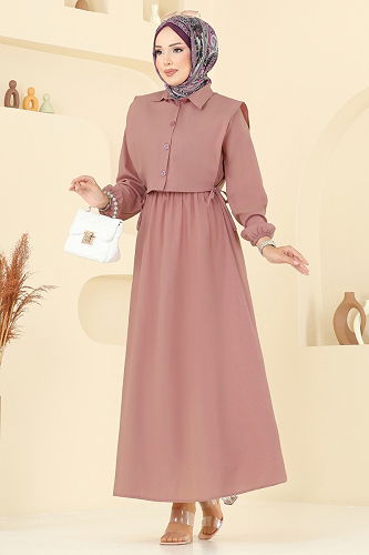 moda selvim Combined 3059KTR750 Salmon - Thumbnail