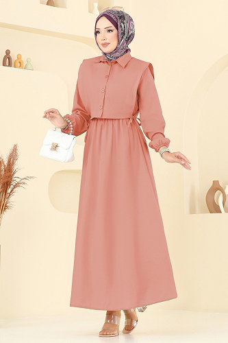 moda selvim Combined 3059KTR750 Salmon - Thumbnail